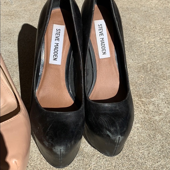 Steve Madden pumps bundle black & nude - Picture 5 of 7